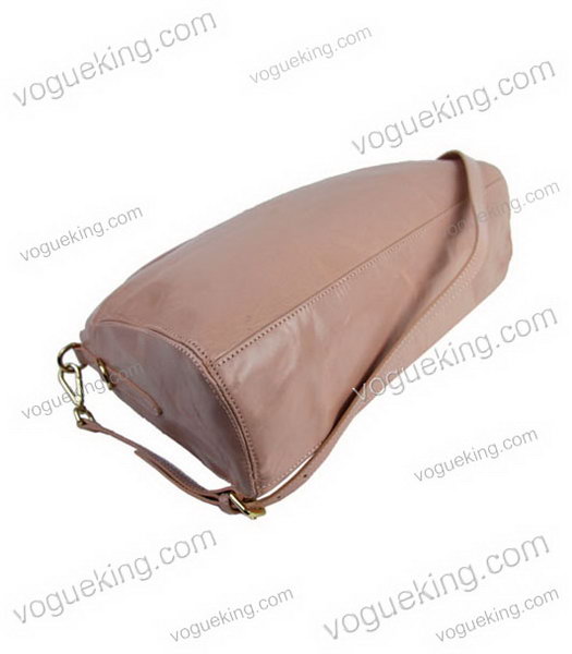 Prada Pink Deerskin Leather Top Handle Bag-3
