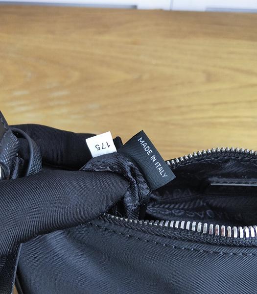 Prada Re-Edition 2005 Black Nylon With Saffiano Original Leather Mini Shoulder Bag-1