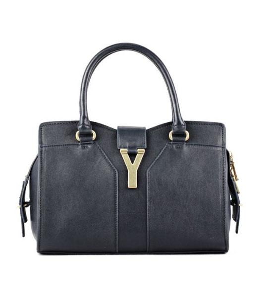 Prada Saffiano Lux Tote Bag With Sapphire Blue Croc Veins Leather