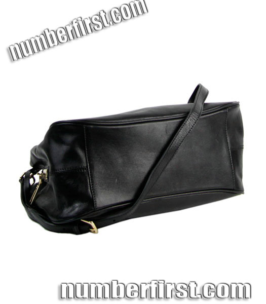 Prada Soft Black Imported Calfskin Leather Tote Bag-3