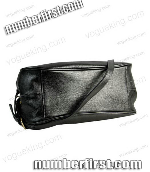 Prada Soft Dark Grey Imported Calfskin Leather Tote Bag-3