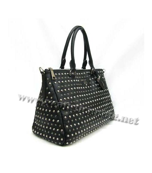 Prada Studded Bag Black-2