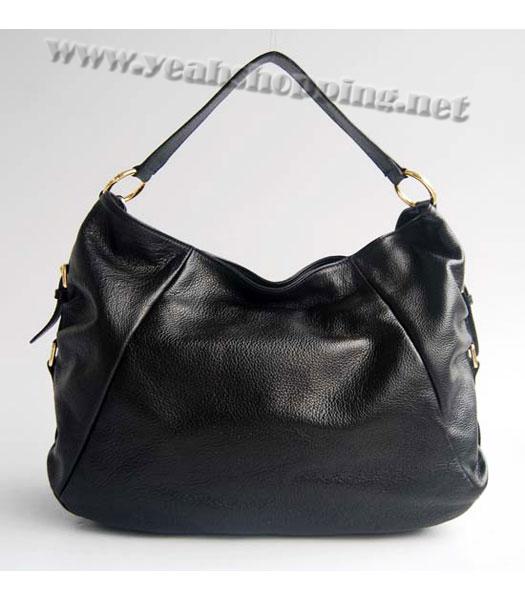 Prada Tote Bag Black Calfskin-3