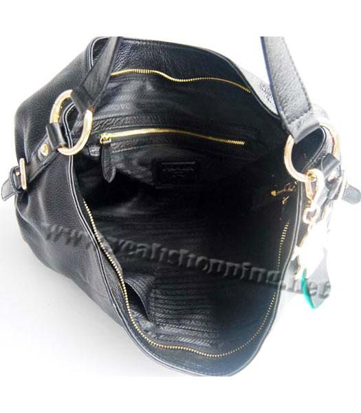 Prada Tote Bag Black Calfskin-5