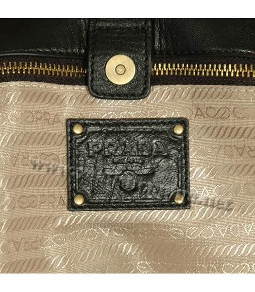 Prada Tote Bag Black Leather-5