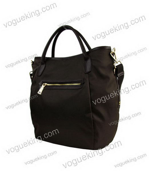 Prada Tote Bag Dark Coffee Waterproof With Calfskin Leather-1