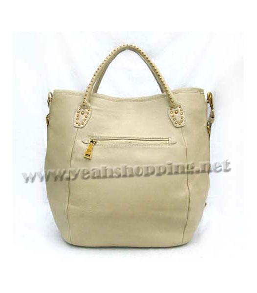Prada Tote Handbag Apricot Leather_BR4426-1