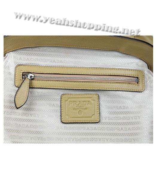 Prada Tote Handbag in Apricot Leather-6