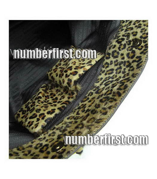 Prada Tote Handbag Leopard Grain leather-6