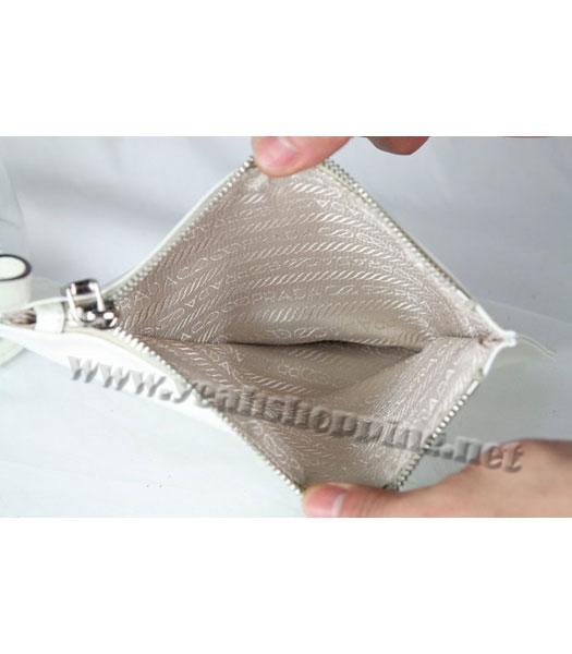 Prada Transparent PVC Medium Tote Bag in Offwhite-5