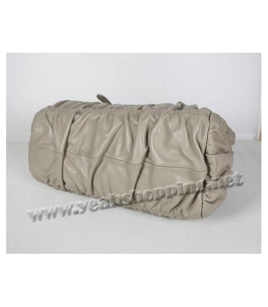 Prada Wrinkle Tote Bag Grey-2