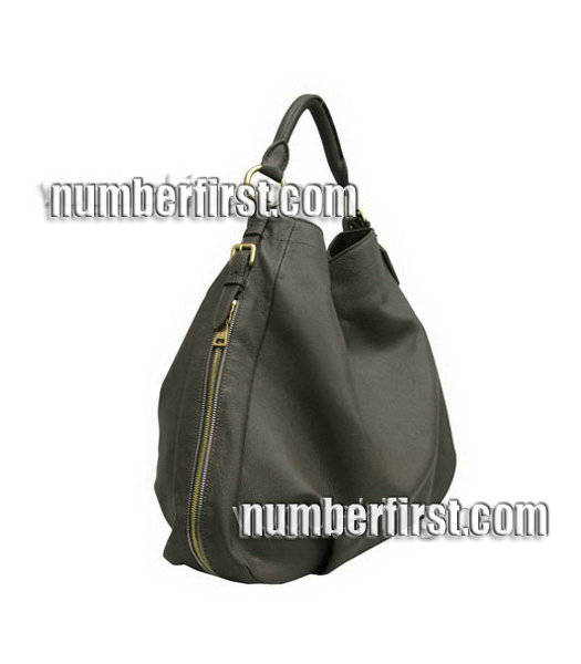 Prada Zippers Tote Bag Brown-1