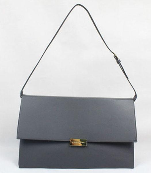 Stella McCartney Beckett Envelope Deep Grey Shoulder Bag