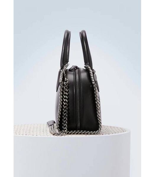 Stella McCartney Falabella Box All Is Love Black Nappa 25cm Tote Shoulder Bag-2