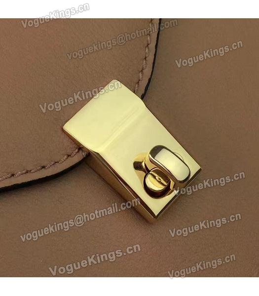 Valentino Apricot Original Leather Chains Messenger Bag-1