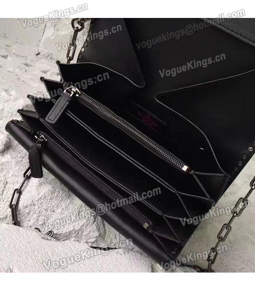Valentino Black Original Leather Rivets Small Bag-2