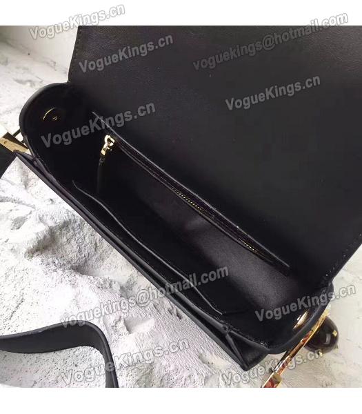 Valentino Black Original Leather Small Shoulder Bag-6