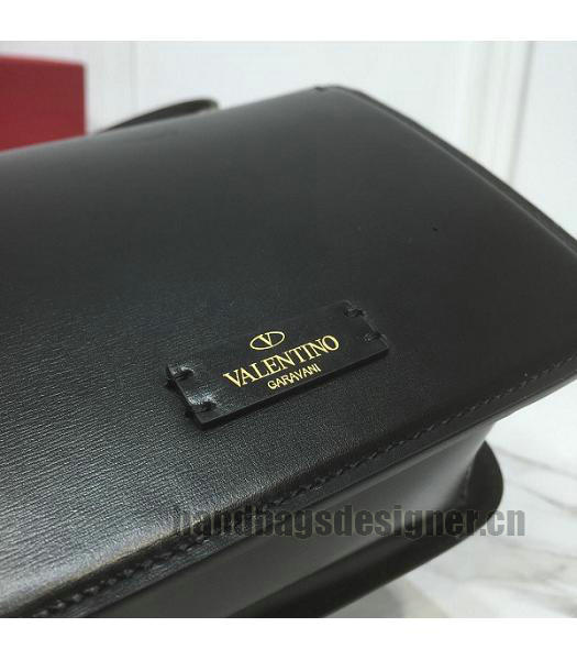 Valentino Garavani VSLING Black Original Leather 18cm Box Bag-6
