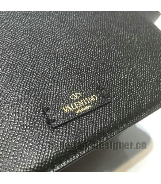 Valentino Garavani VSLING Black Original Palmprint Leather 22cm Box Bag-3