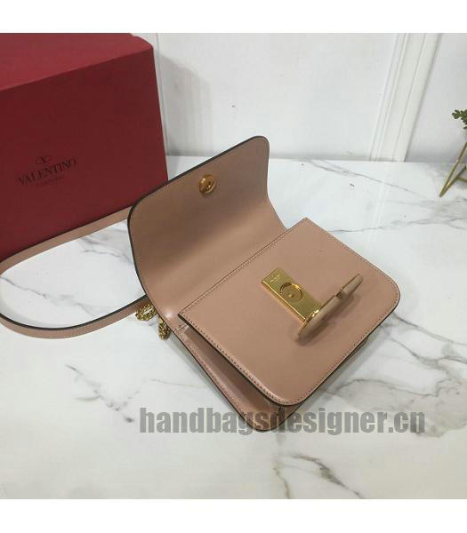 Valentino Garavani VSLING Nude Pink Original Leather 18cm Box Bag-2