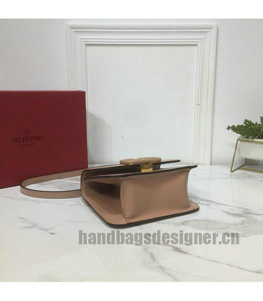 Valentino Garavani VSLING Nude Pink Original Leather 18cm Box Bag-5