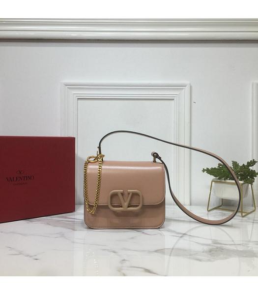 Valentino Garavani VSLING Nude Pink Original Leather 18cm Box Bag