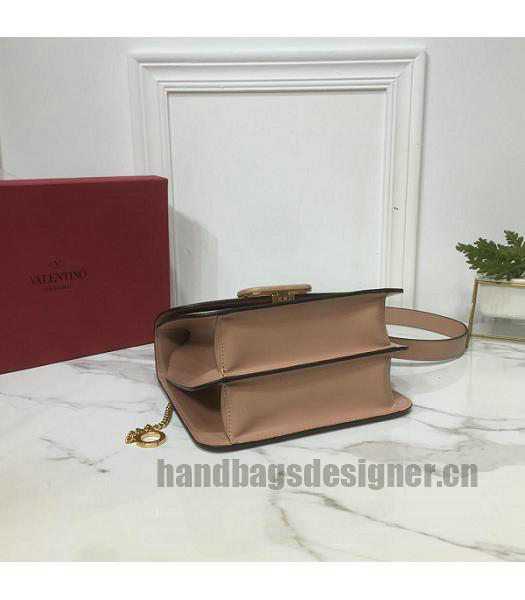 Valentino Garavani VSLING Nude Pink Original Leather 22cm Box Bag-5