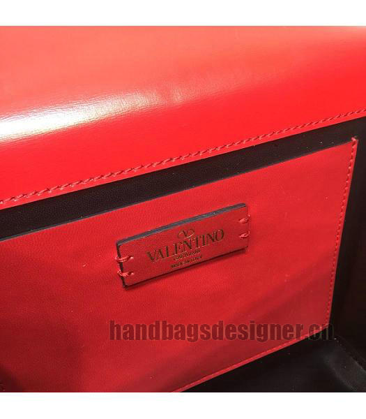 Valentino Garavani VSLING Red Original Leather 22cm Box Bag-4