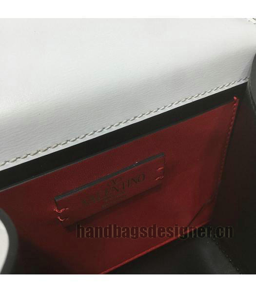 Valentino Garavani VSLING White Original Palmprint Leather 18cm Box Bag-5