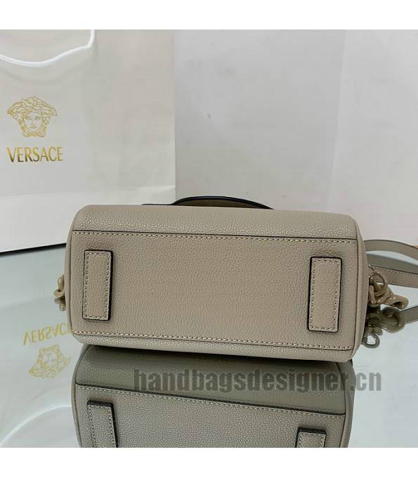 Versace Apricot Original Leather La Medusa Small Handbag-8