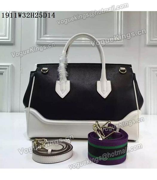 Versace Palazzo Empire Leather Top Handle Bag White-3