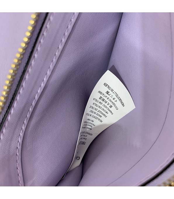 Versace Purple Original Leather La Medusa Medium Handbag-7