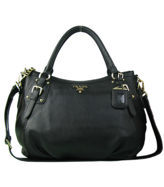 Yves Saint Laurent Bolso Mini Bag In Black Leather