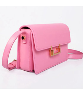 Yves Saint Laurent Cabas Chyc Sakura Pink Lambskin Leather Shoulder Bag