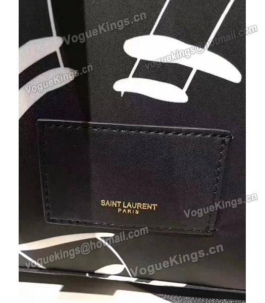 Yves Saint Laurent Latest Design Black Backpack-6