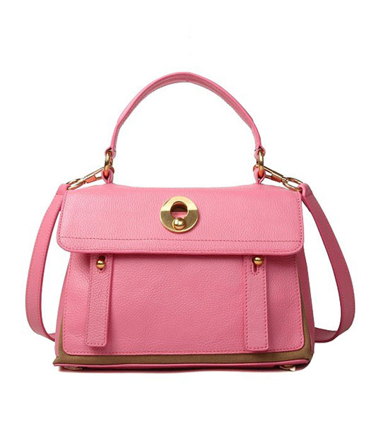 Yves Saint Laurent Muse Two Small Tote Bag Pink