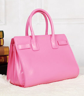 Yves Saint Laurent Sac De Jour Sakura Pink Leather Tote Bag